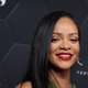 Rihanna poses for a picture as she celebrates her beauty brands fenty beauty and fenty skin at Goya Studios on February 11, 2022 in Los Angeles, California. (Photo by Mike Coppola/Getty Images)